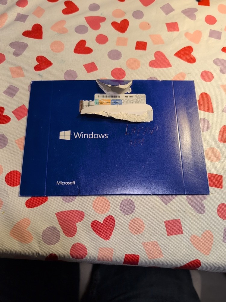 Windows 7 Professional 64-Bit Software With Service Pack With Key