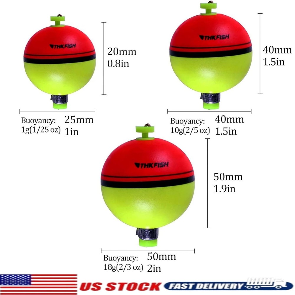 Fishing Float Indicator Drift Ball Strike Indicator Slip Floats Bobbers Tackles