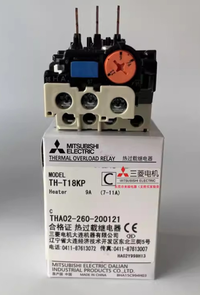 Mitsubishi Thermal Overload Relay TH-T18KP 9A (7-11A)