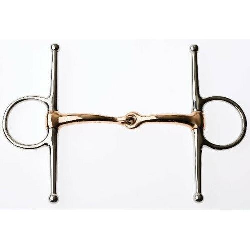 JP Korsteel Copper Full Cheek Snaffle