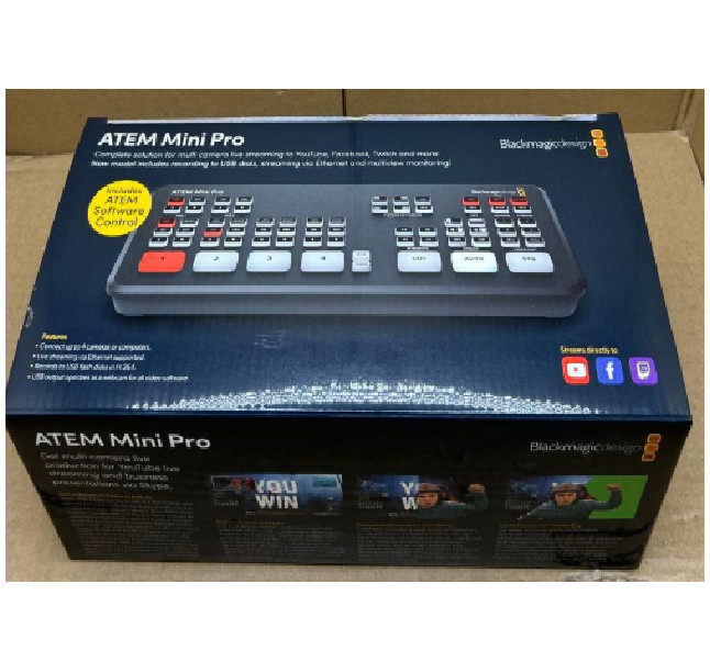 Blackmagic Design ATEM Mini Pro From Japan USED