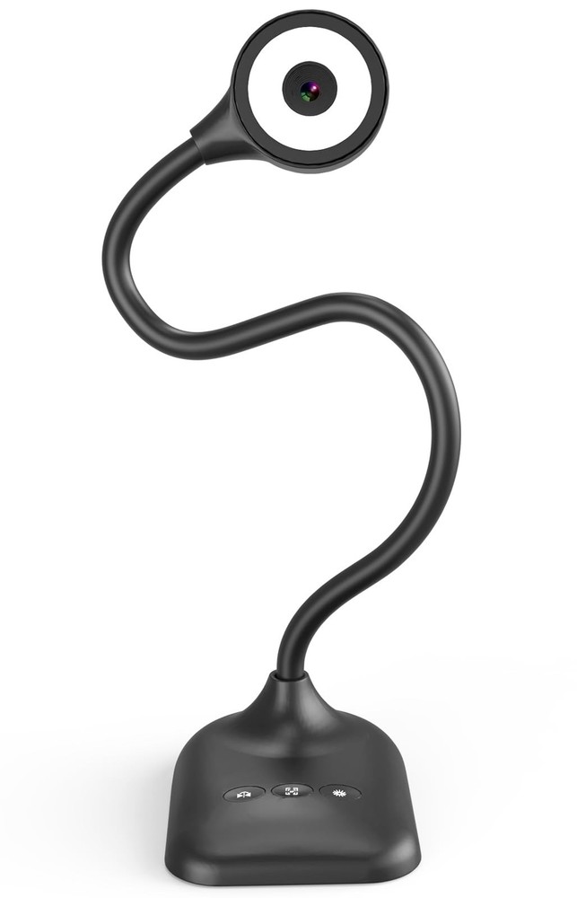 kitchbai Document Camera for Teachers, Webcam and Overhead Camera
