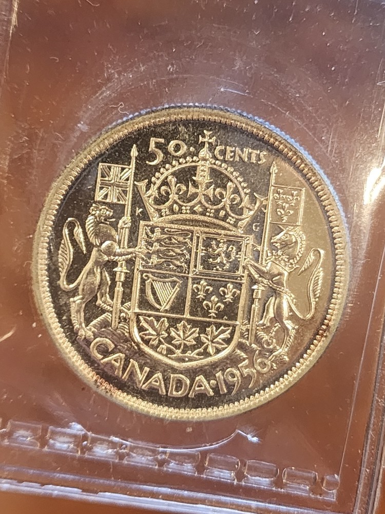 1956 Canada 50 Cents - PL 65