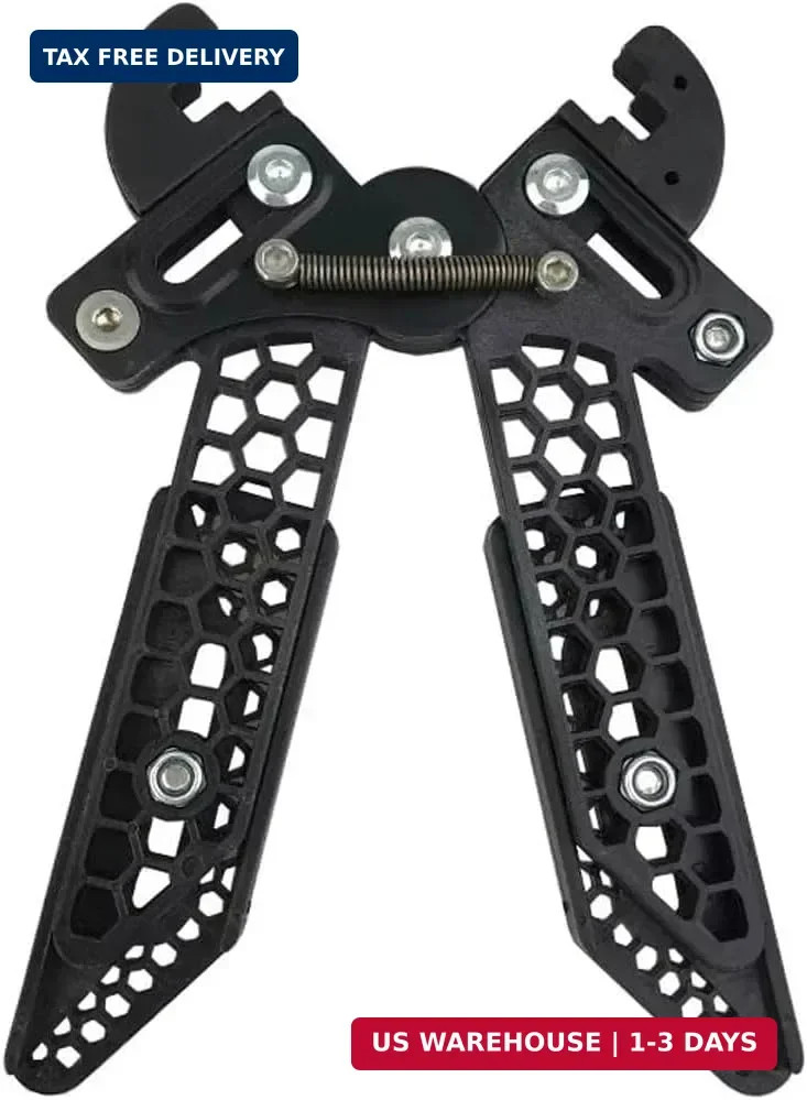 FUNTRESS Bow Stand Foldable Archery Compound Bow Stand Archery Compound Bow Rack