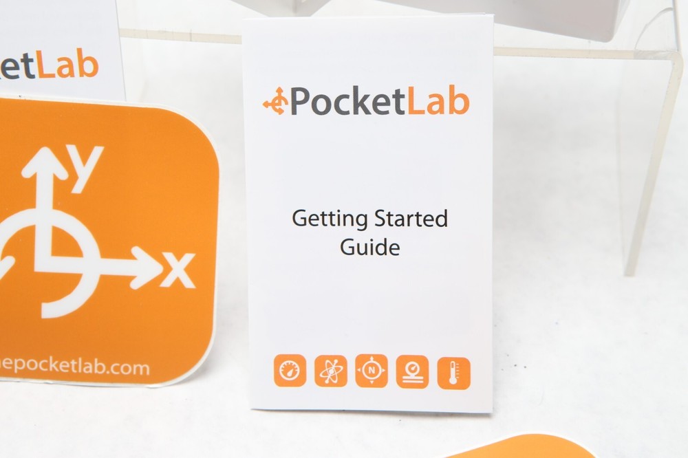 Lot 2x Pocketlab Wireless Sensor Smart Science Project Data Kickstarter C32