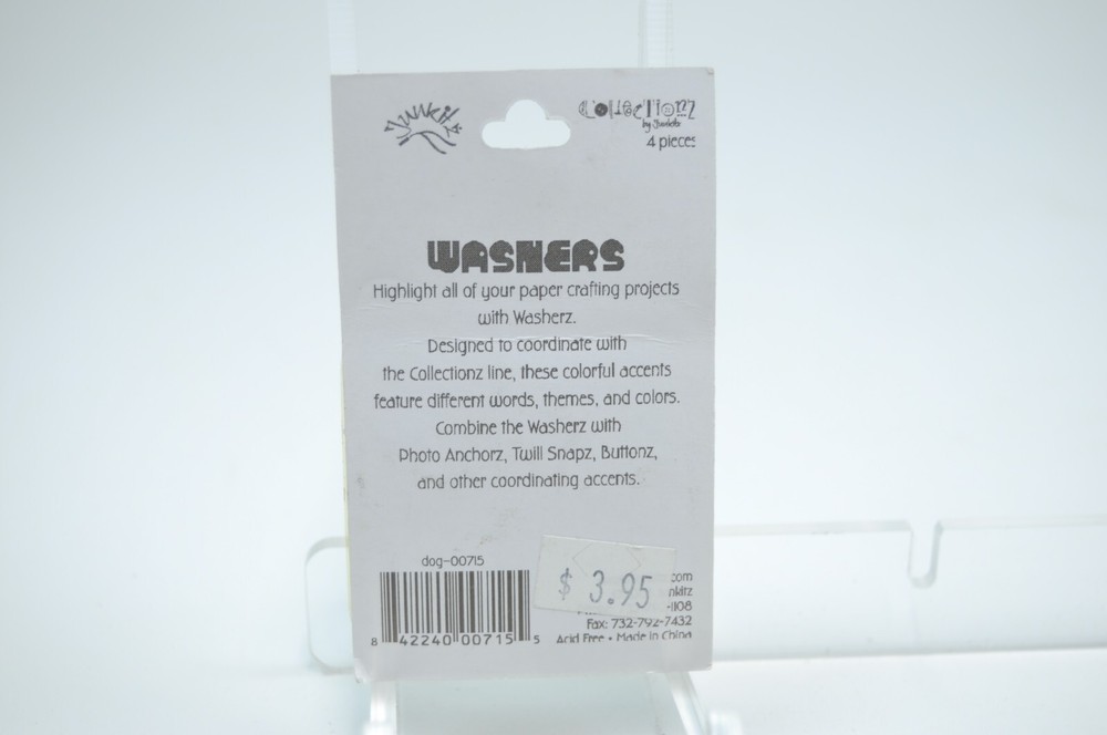 Junkitz Puppy Washers 4 Pieces NEW