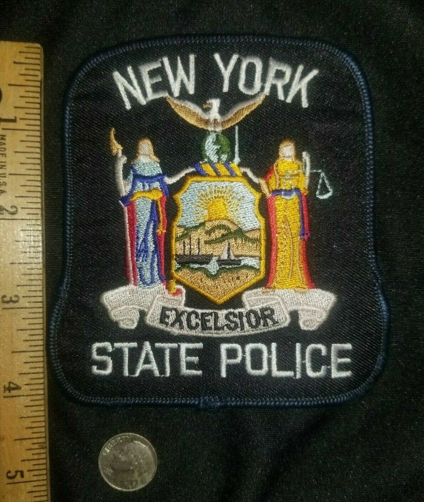 New York State Police EXCELSIOR Patch