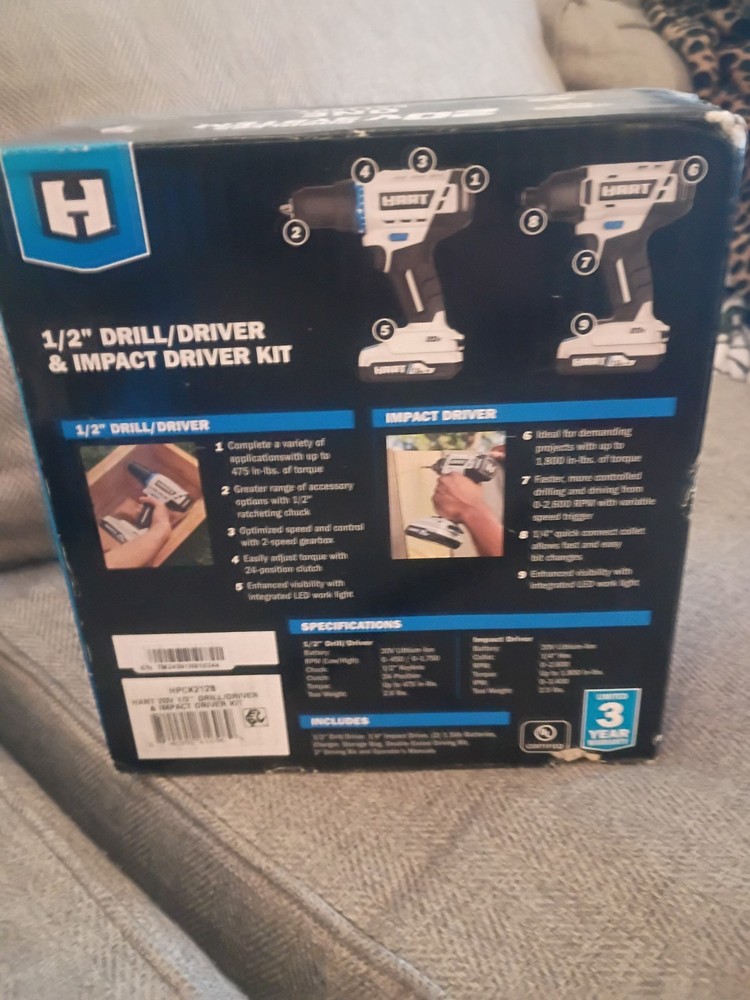 4 brand new hart tools