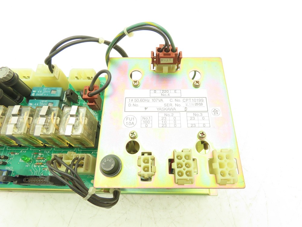 Yaskawa Electric JZNC-MTU02-1 Robotic Controller Power Supply Module Assembly