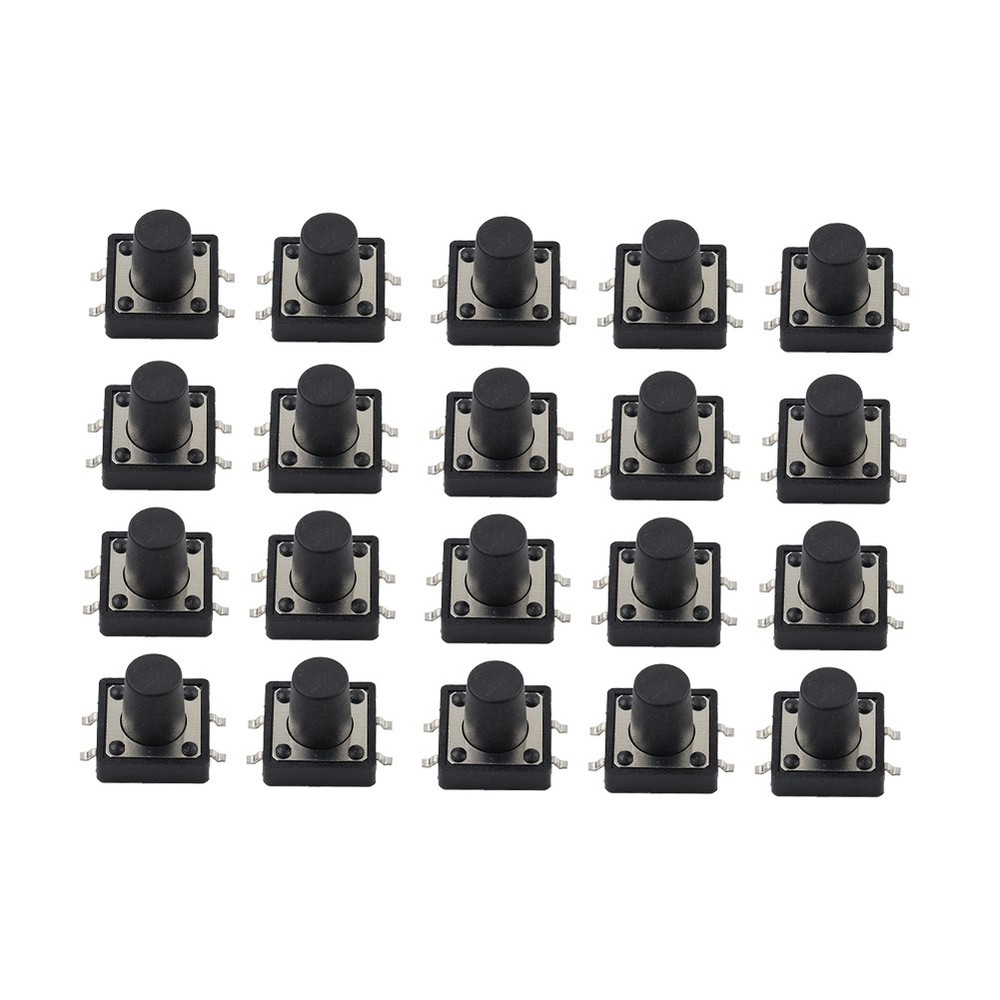 20PCS 12x12x11mm Panel Micro Momentary Tactile Tact Push Button Switch
