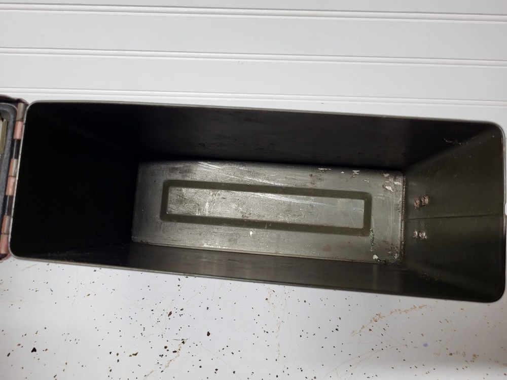 Emco Military Ammo Can Empty Red Box Military