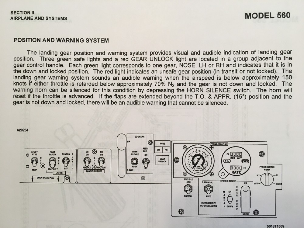 Citation Encore 560 Operating Manual