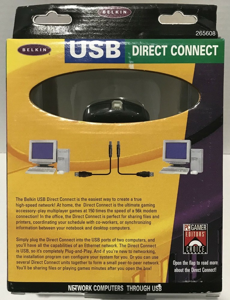 BELKIN USB DIRECT CONNECT Model#: F5U104