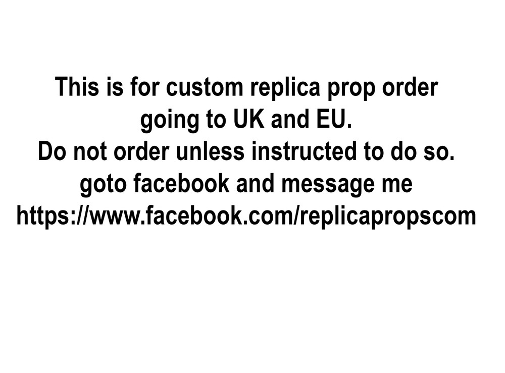 Custom Replica Prop order for QL Handlink UK EU