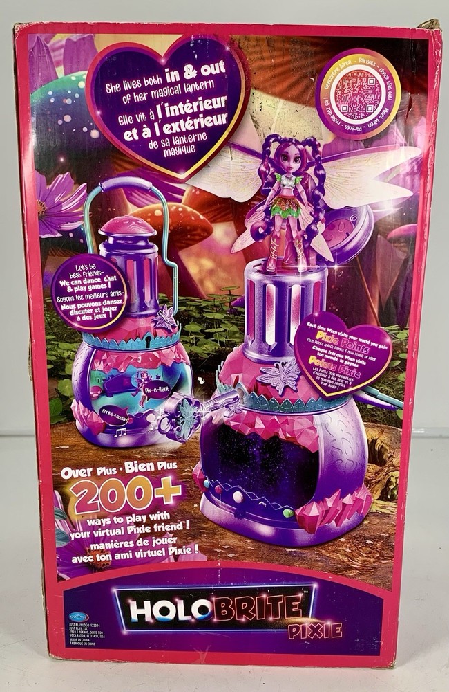 HOLOBRITE Pixie Lantern, Virtual Dancing and Games, Includes 5-inch Pixie Doll