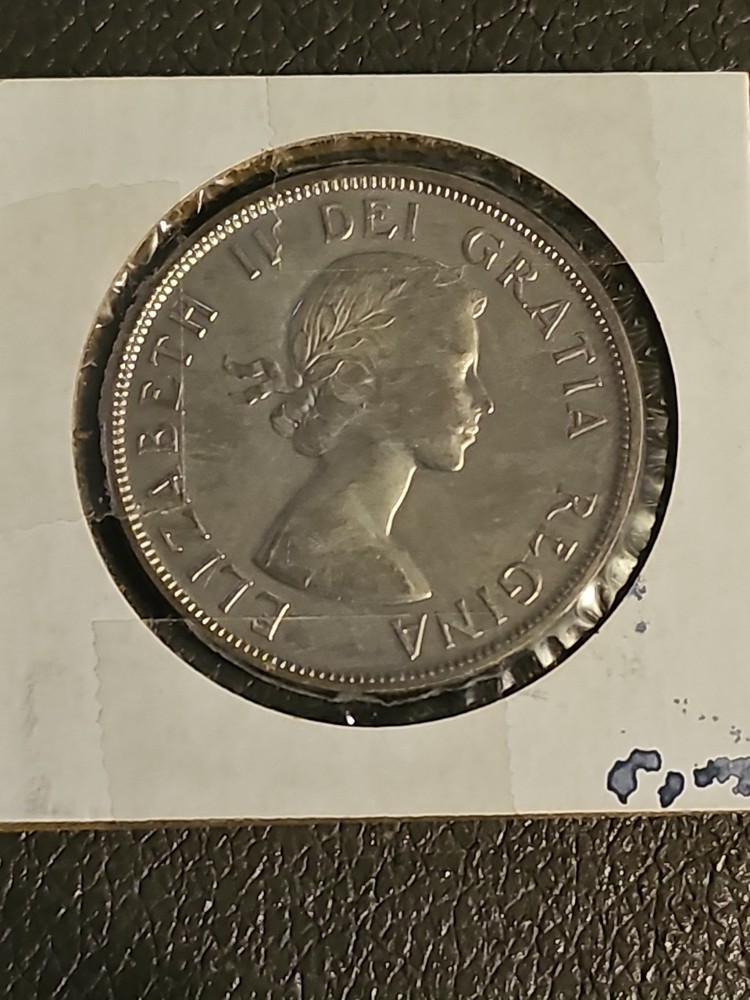 1955 Canadian Silver Dollar Coin