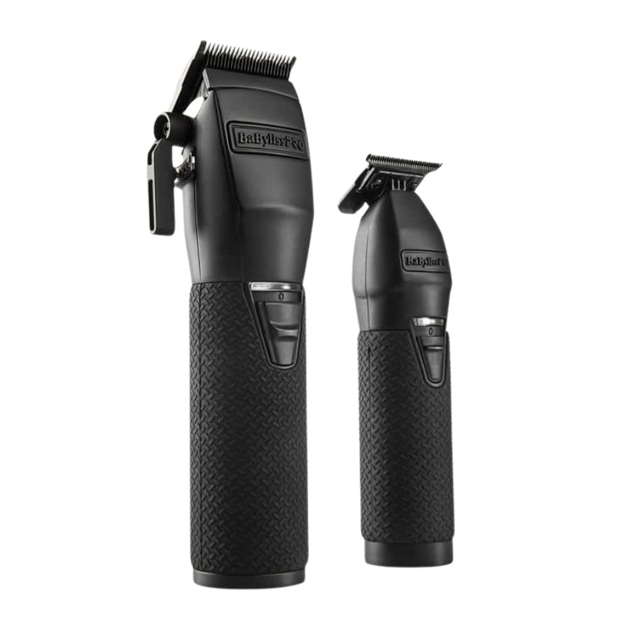 BaBylissPRO LIMITEDFX Clipper & Trimmer Prepack - Matte Black | FXDUOCTMB