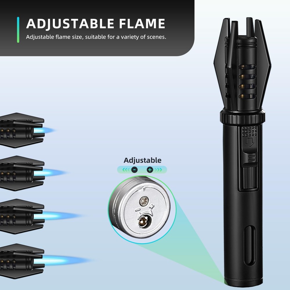 Adjustable Blazarar Lighter Torch Cool Lightsaber Lighters Safe Use (No Fuel)