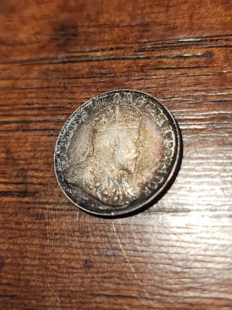 1902 Canada 5 Cents Silver Coin