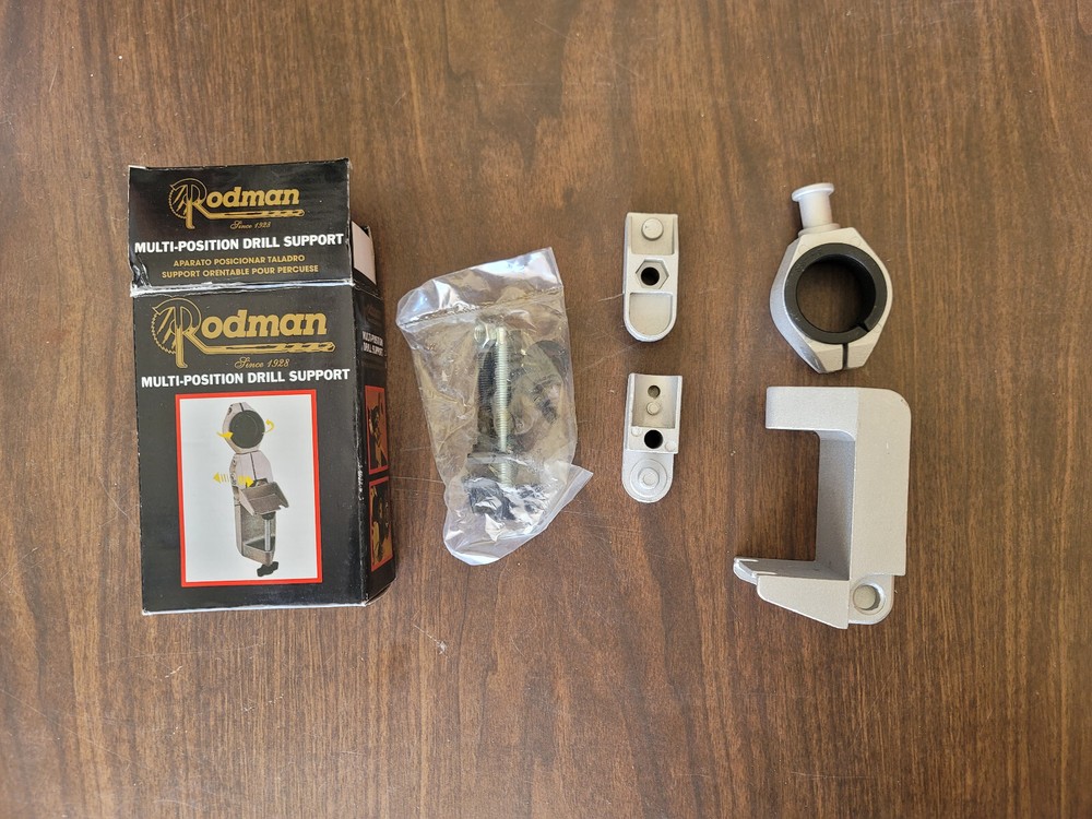 RODMAN MULTI-PURPOSE DRILL SUPPORT, NEW OPEN BOX        