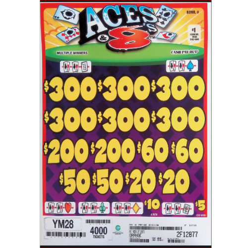 NEW pull tickets ACES 8 - Instant Tabs Collectibles