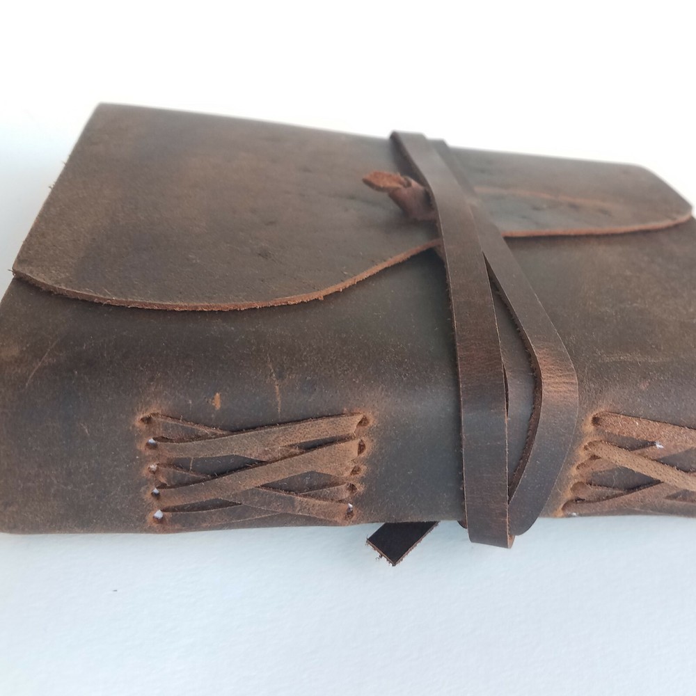 Celtic Dragonfly Genuine Leather Journal, Free Personalization Lined Paper Diary