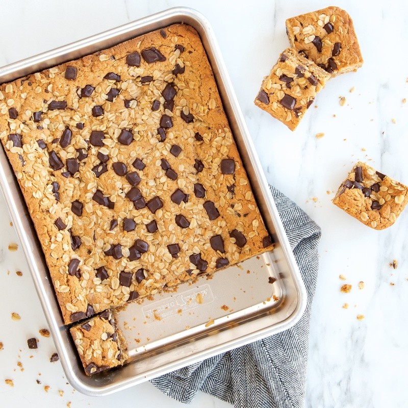 Aluminum Baking Pan 9x13 Rectangular Non-Stick High Wall Kitchen Bakeware New