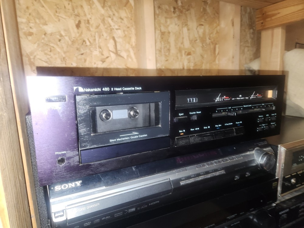 Nakamichi 480 2 Head Cassette Deck Serviced & Updated