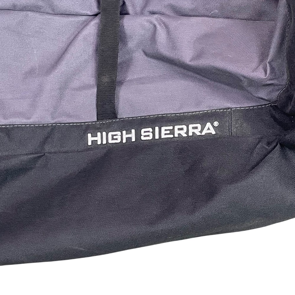 High Sierra Unisex Black Polyester/Canvas Snowboard & Boot Backpack Winter Set