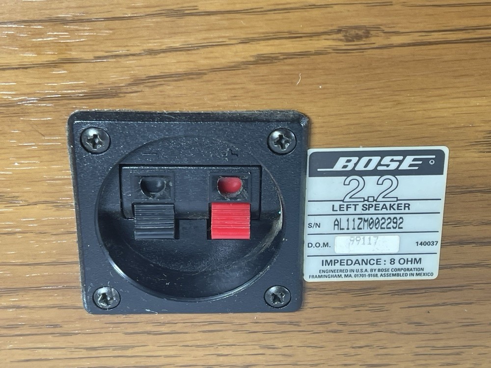 Bose 2.2 Series II Speakers