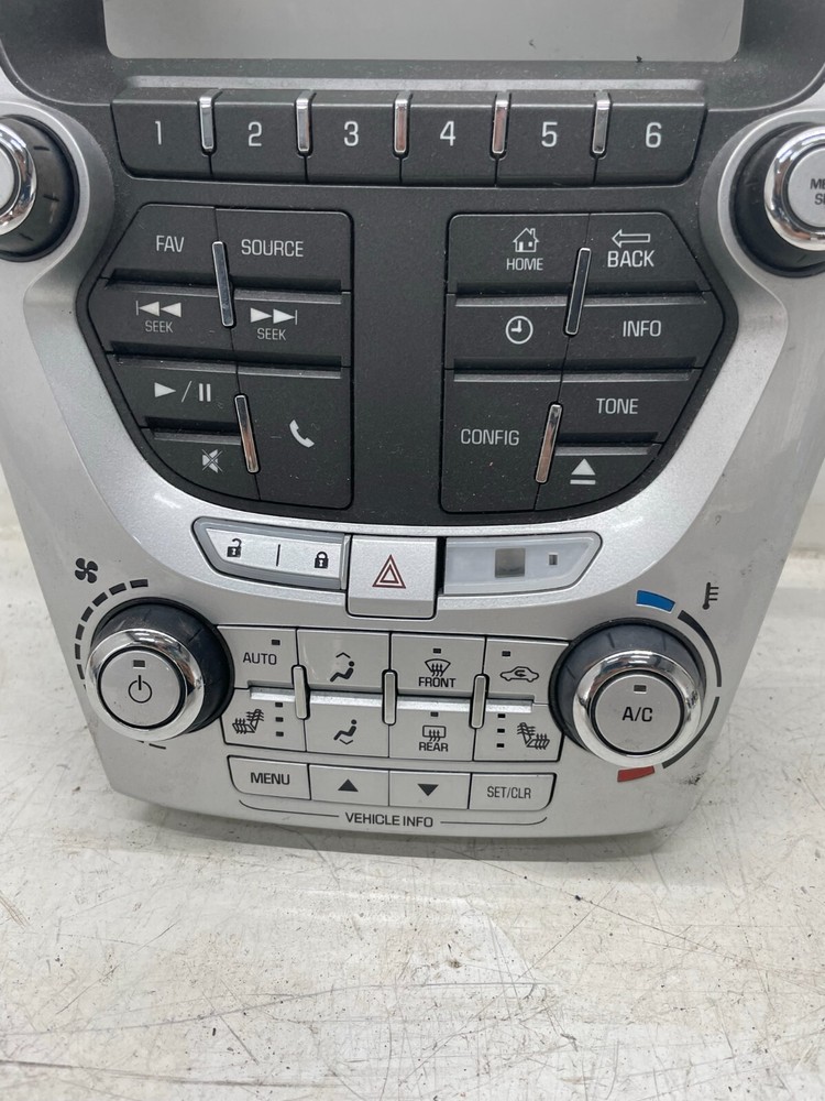 GMC TERRAIN 2012-2013 A/V Equipment control panel, AM-FM-single CD-MP3-USB