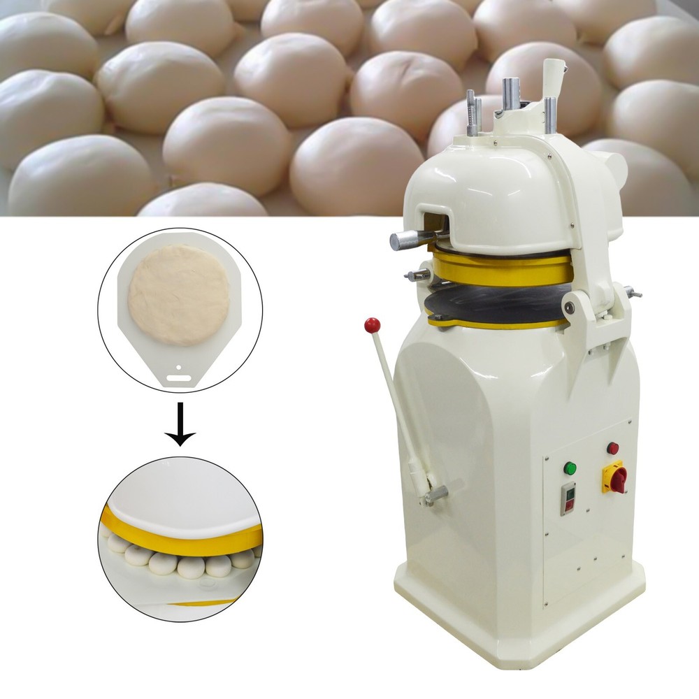 110V Commercial Semi-automatic 26 Blocks Dough Divider and Rounder 50-150g