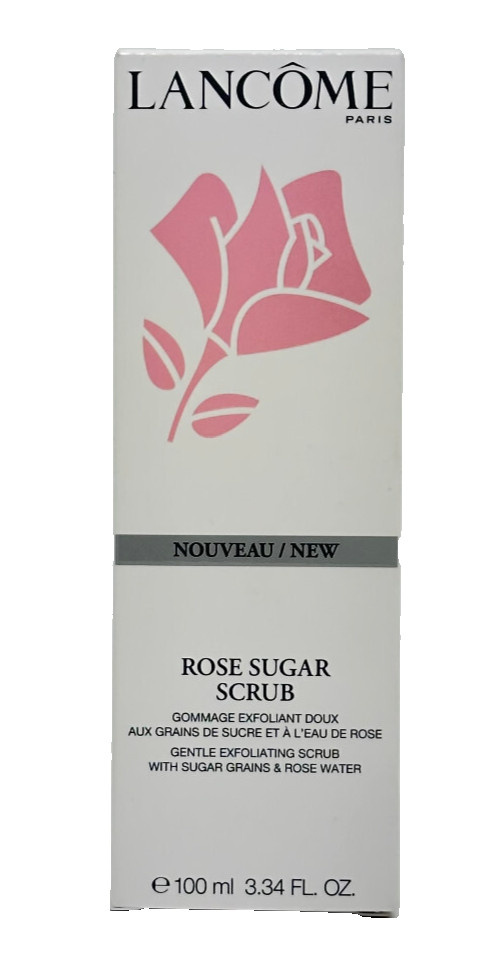 Lancôme Hydra Zen Rose Sugar Scrub – 3.34 oz / 100 ml-TSTR