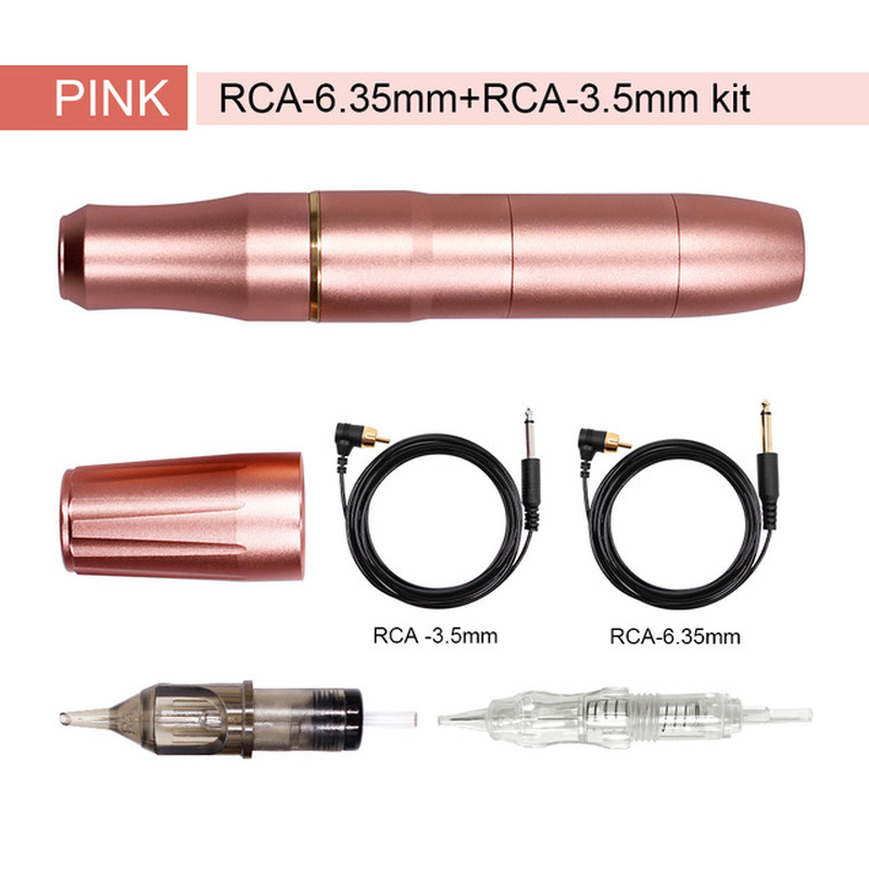 Permanent Makeup Tattoo Machine with 2 Head 3D Microblading Tattoo Gun