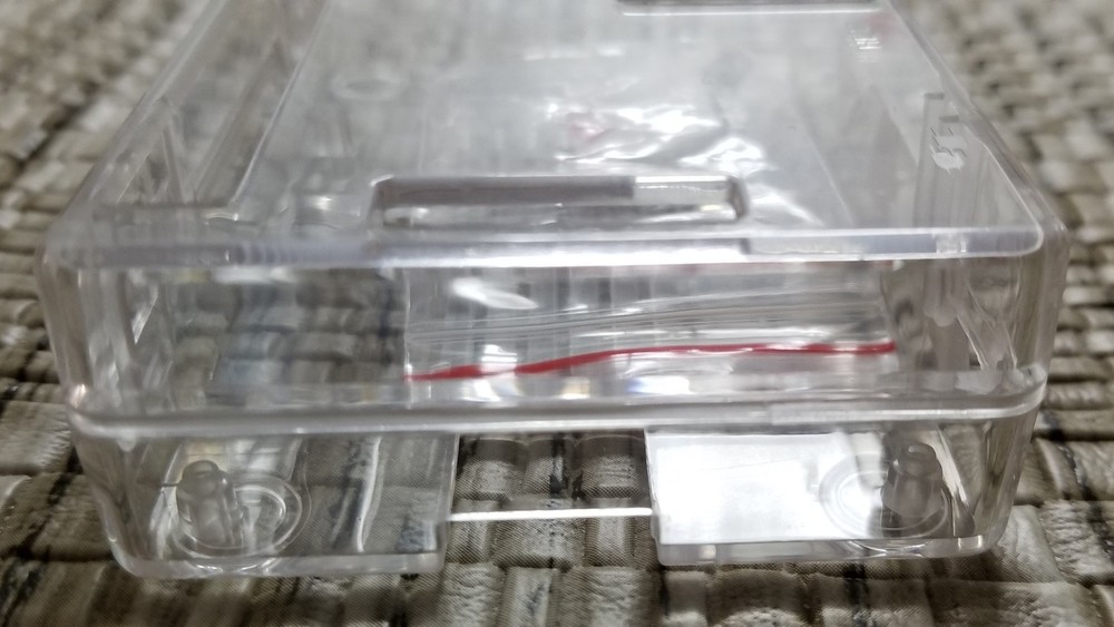 Raspberry Pi 3 Model B case, TRANSPARENT ***FREE SHIPPING*** USA****