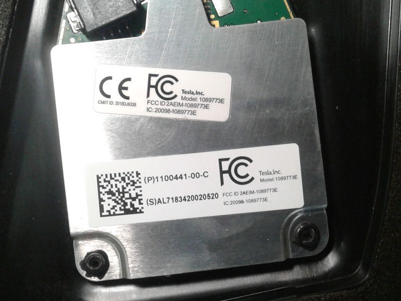 TESLA 3 2019 Camera/Projector 2111344