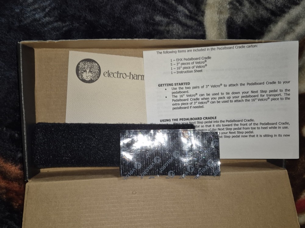 Electroharmonics Next Step Expression Pedal Pedal Board Cradle Display Model