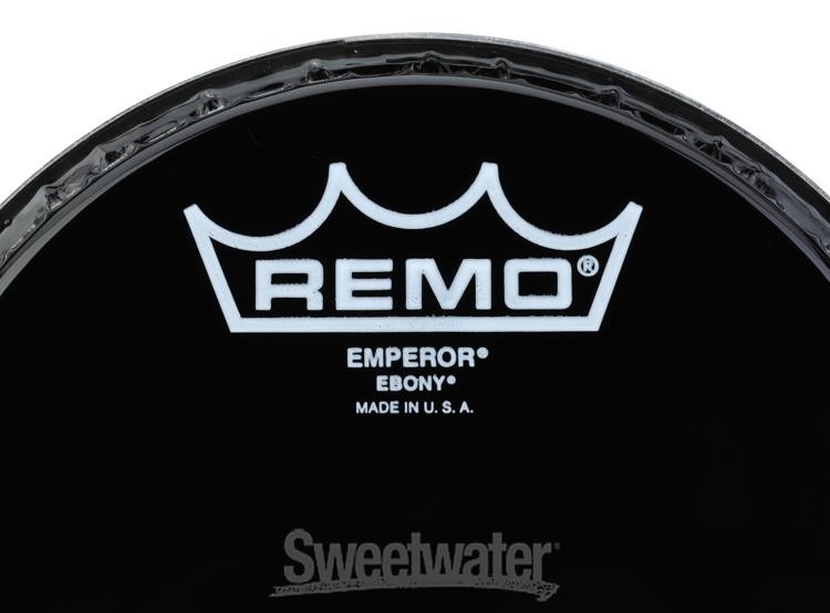 Remo Emperor Ebony Drumhead - 6 inches