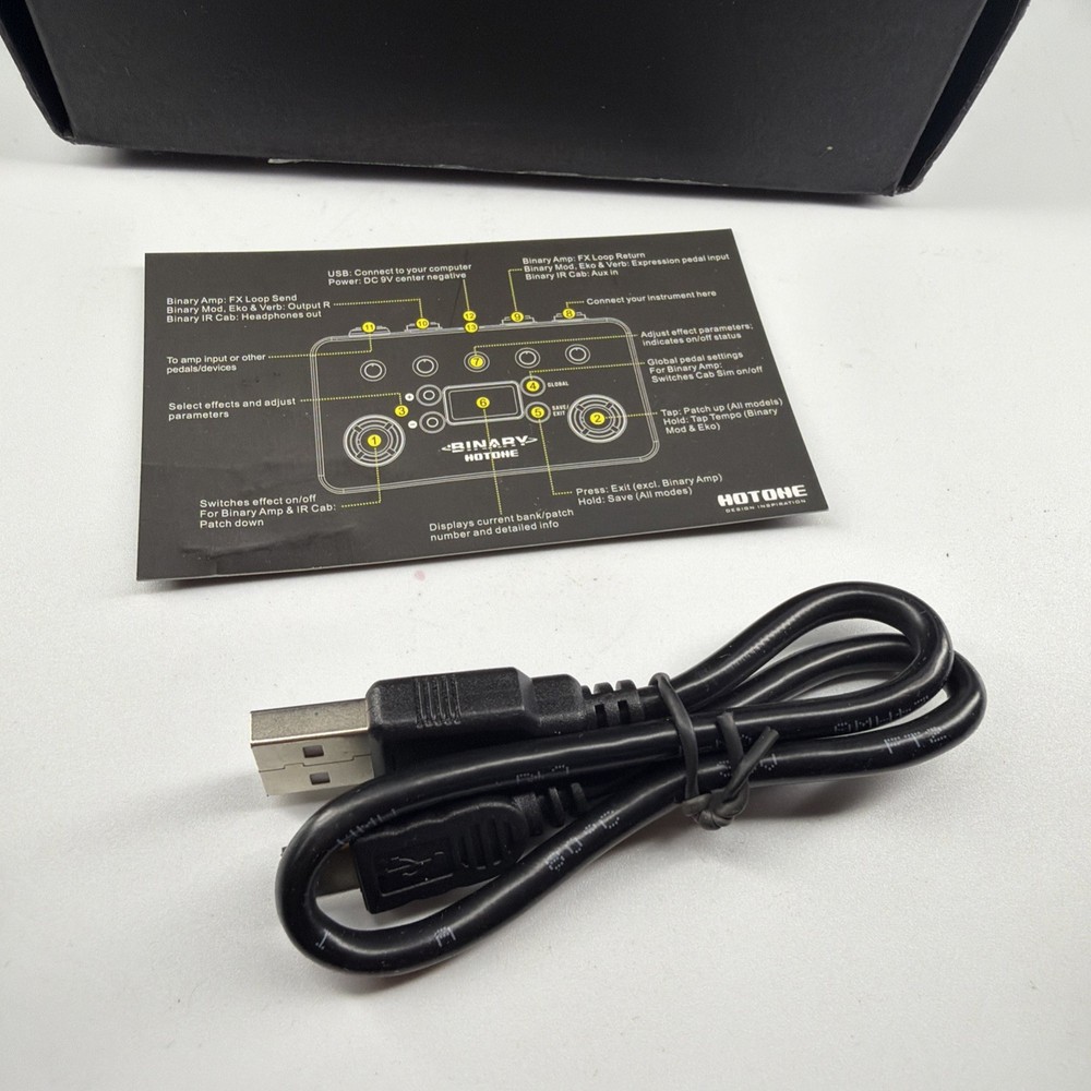 Binary EKO Delay Guitar Effect Pedal