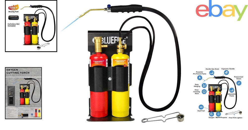 Efficient Welding Torch System with Maximum Flame Temperature for Professionals