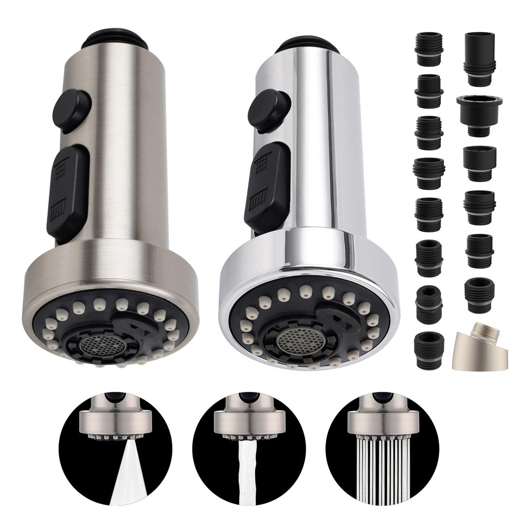 Spray Head Pull Down Kitchen Faucet Replacement Part American Standard 2 Colors