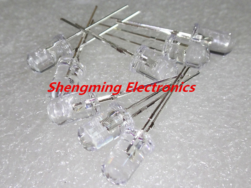 1000pcs 5mm Round Pink Superbright LED water clear