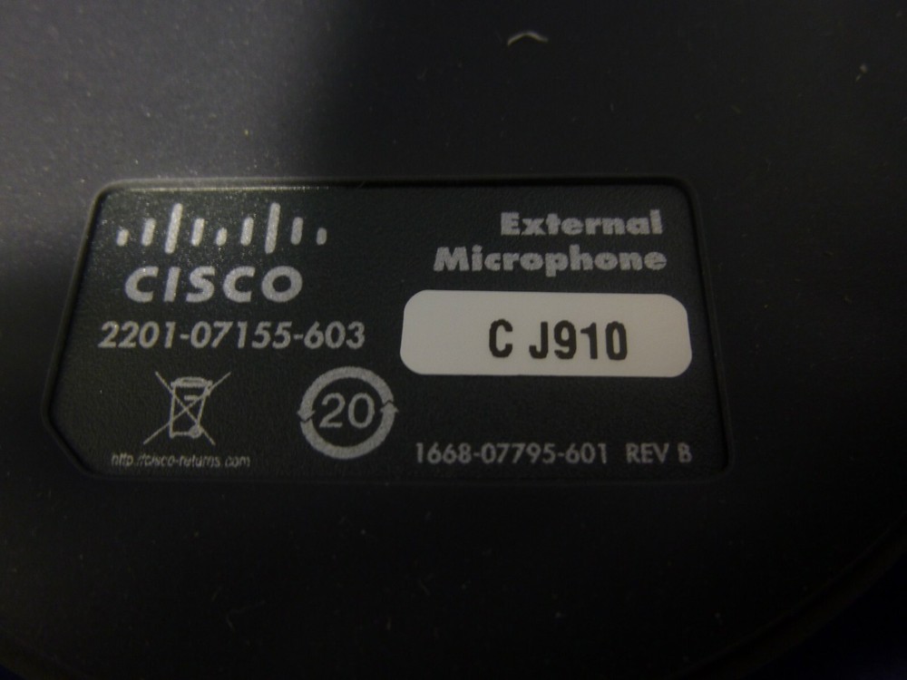 Cisco Extension Mics 2201-07155-603 CJ910 - TESTED!!
