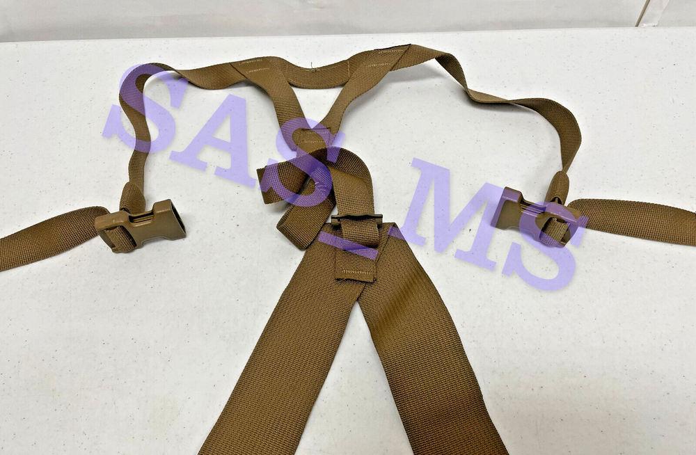 5X USMC COYOTE CHEST RIG TACTICAL ASSAULT PANEL HARNESS ASSEMBLY SHOULDER STRAP