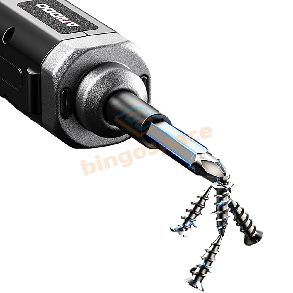 Cordless Electric Screwdriver Powerful Rechargeable Screwdriver Bit Power Tools