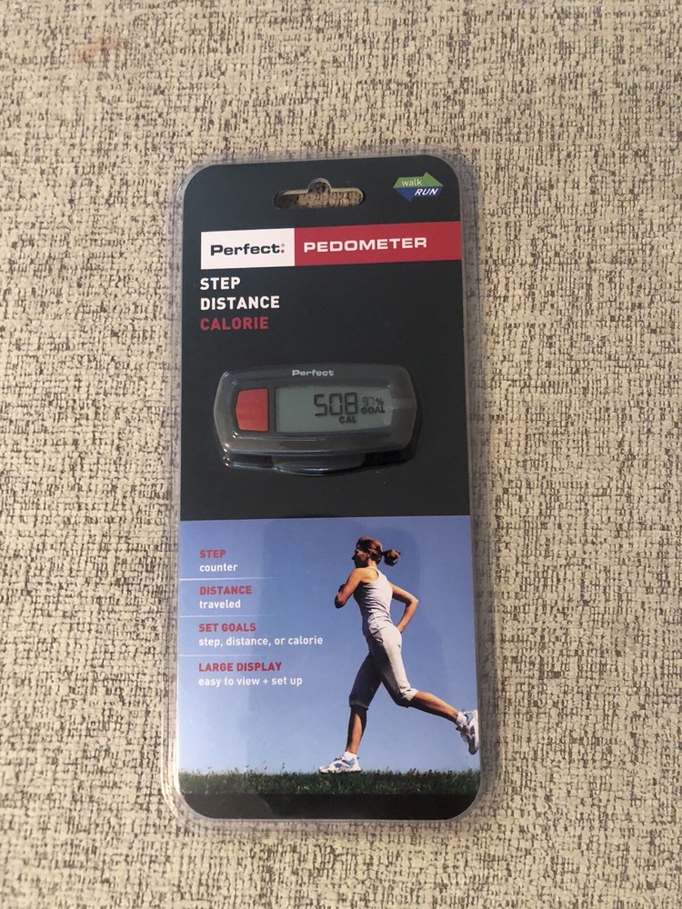 NWT PERFECT PEDOMETER CALORIE STEP DISTANCE