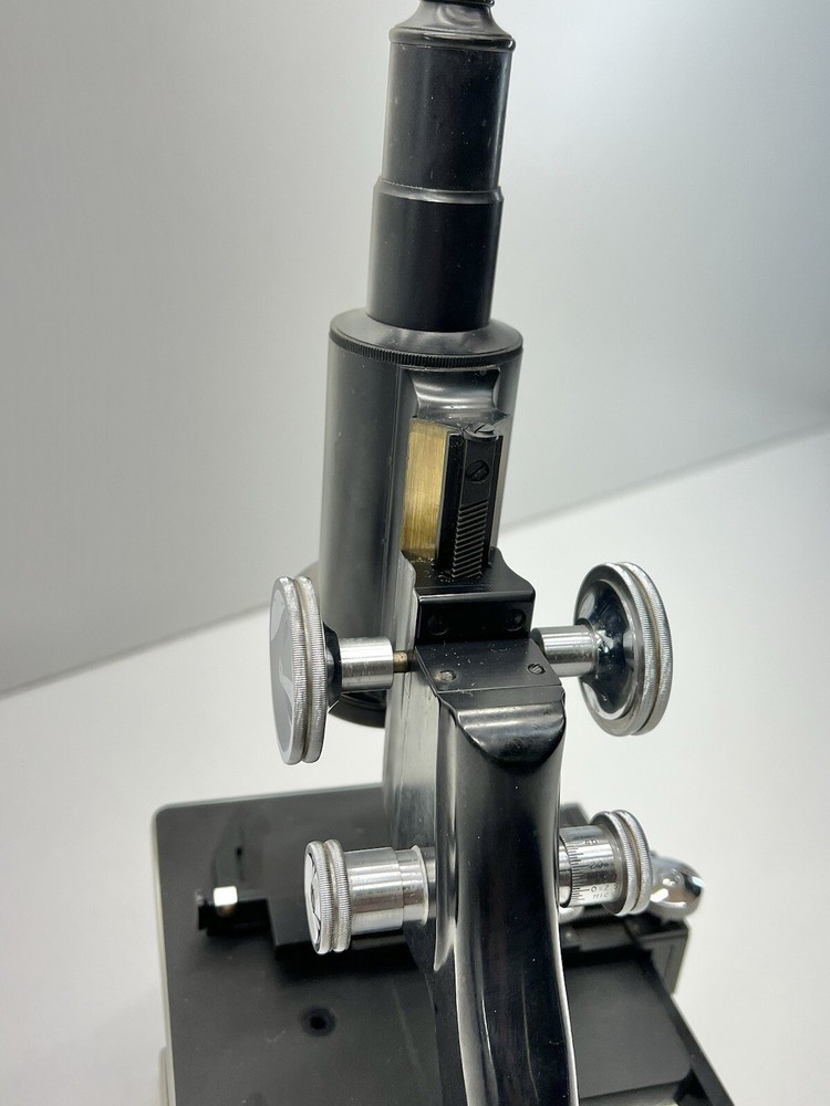 American Optical Spencer Microscope Vintage AO 1 Objectives Unknown Year
