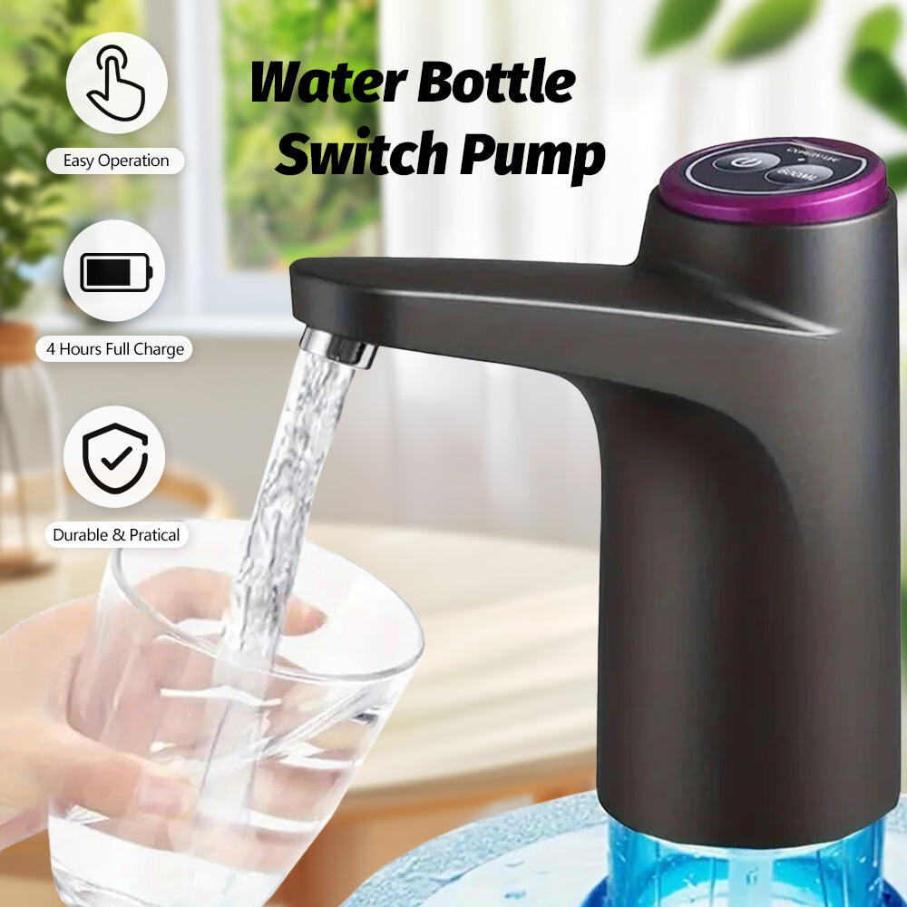 Water Bottle Switch Pump Universal Electric Automatic Jug Dispenser 5 Gallon USB