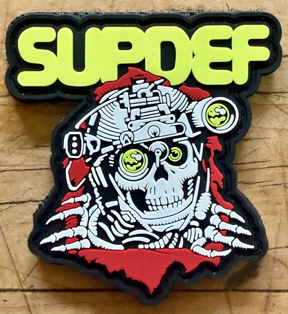 Supdef "Ripper" Powell Peralta Style Skateboards Patch