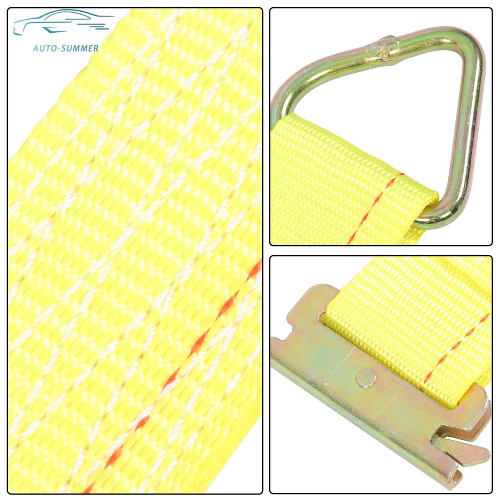 Secure Cargo 5' E Track Tie Down Rail System 28 Pack Black For Vans Trailers